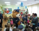 Komisarz Kurpik u dzieci w Olszewie-Borkach 