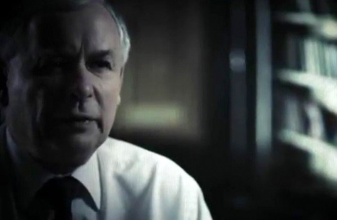Kadr z filmu o Jarosławie Kaczyńskim (fot. youtube) 