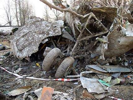 Zdjęcie z katastrofy w Smoleńsku dołączone do raportu MAK (fot. mak.ru)