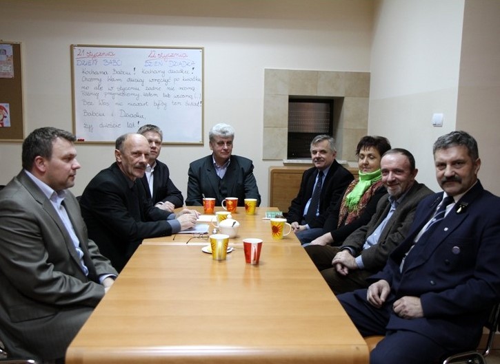 Spotkanie rady osiedla z przedstawicielami PLK (fot. R. Dawid)