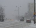 Pogoda dla Ostrołęki: Intensywne opady śniegu, na drogach utrudnienia 