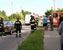 Wypadek na ulicy Ostrowskiej: Dwie osoby trafiły do szpitala (ZDJĘCIA)