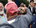 Prowokacja na wiecu Andrzeja Gwiazdy (VIDEO) 