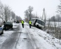 Wypadek na drodze Miastkowo - Nowogród. Dwie osoby w stanie ciężkim (ZDJĘCIA)