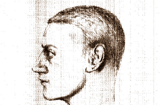 Portret pamięciowy jednego z zabójców kibica Cracovii (fot. malopolska.policja.gov.pl)