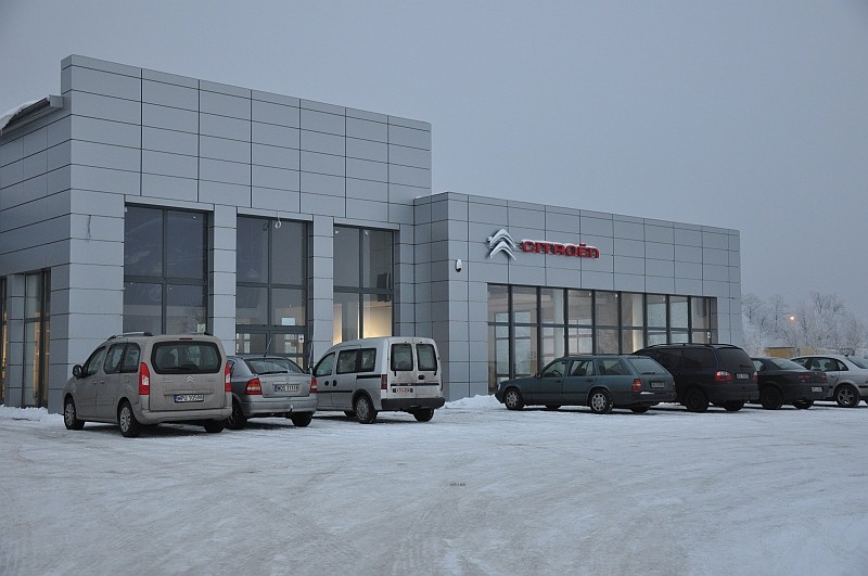 Salon Citroena w Ostrołęce