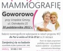 Bezpłatne badania mamograficzne w Goworowie 