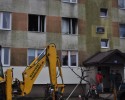W bloku przy Traugutta spłonęło mieszkanie: Kobieta trafiła do szpitala [ZDJĘCIA] 