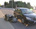 Wypadek w Rzekuniu: Motocyklista trafił do szpitala [ZDJĘCIA] 