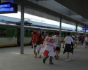 Ponad 26 tysięcy kibiców w pociągach Kolei Mazowieckich w dniu meczu Grecja-Rosja
