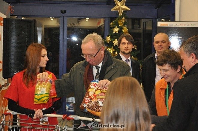 Oficjalne otwarcie Świątecznej Zbiórki Żywności w roku 2011