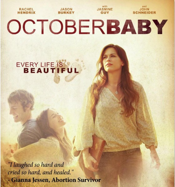 Plakat z filmu &#8222;October Baby&#8221; 