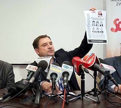 Piotr Duda - przewodniczący NSZZ Solidarność (fot. solidarnosc.org.pl)