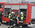 Pożar w barze przy stacji Lukoil: Jedna osoba została poparzona 