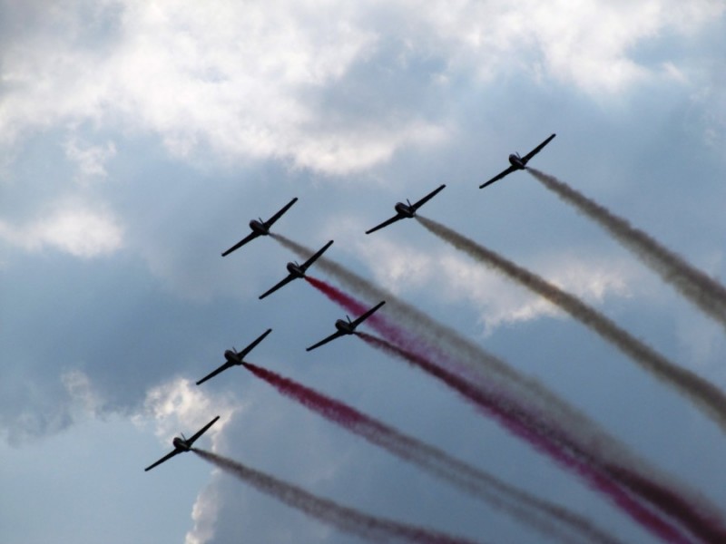 Pokazy lotnicze Air Show Radom 2013, fot. KWP w Radomiu