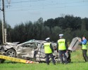 Kozerki: Śmiertelny wypadek na przejeździe kolejowym. Nie żyje 36-latka. Policja szuka świadków zdarzenia 