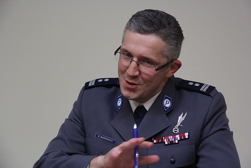 Rafał Batkowski jest szefem mazowieckiej policji od stycznia 2012 roku, fot. eOstrołęka.pl