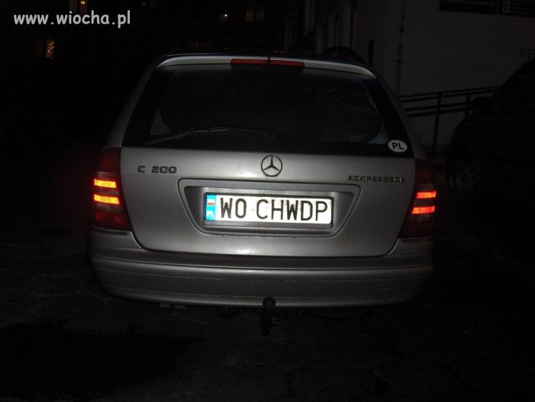 Ciekawa rejestracja ostrołęcznina