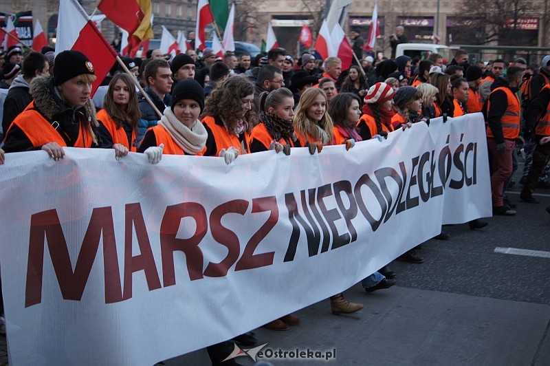 Marsz Niepodległości 2013, fot. eOstroleka.pl 