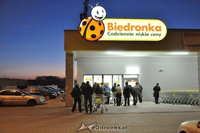 Otwarcie dziewiątej Biedronki w Ostrołęce, fot. eOstroleka.pl