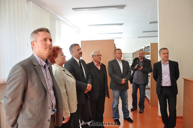 Efekty remontu biblioteki szkolnej w I LO fot. eOstrołęka