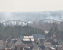 Pożar poszycia leśnego i pożary nieużytków na terenie powiatu ostrołęckiego