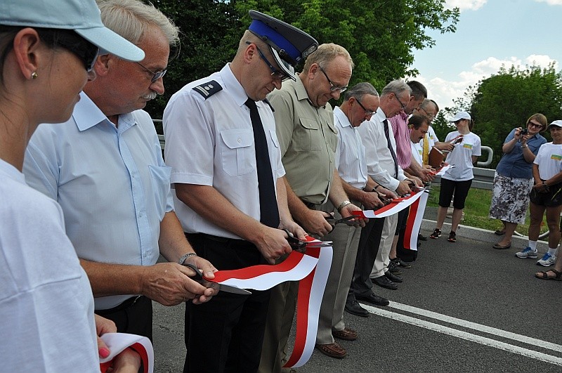 Uroczyste otwarcie mostu Łęgu Starościńskim fot. eOstroleka.pl