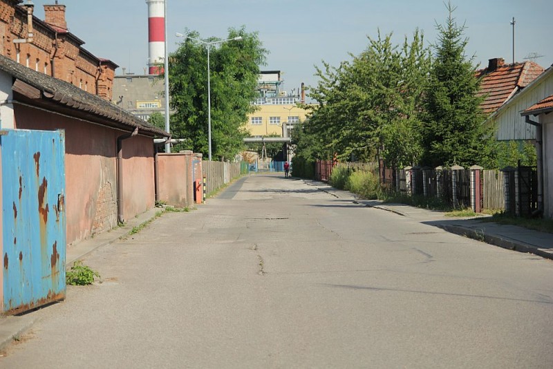 Ulica Fabryczna zostanie w najbliższym czasie przebudowana, fot. eOstrołęka.pl