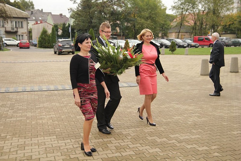 Zjazd absolwentów I LO w Ostrołęce odbywał się na hali im. Arkadiusza Gołasia, fot. eOstrołęka.pl