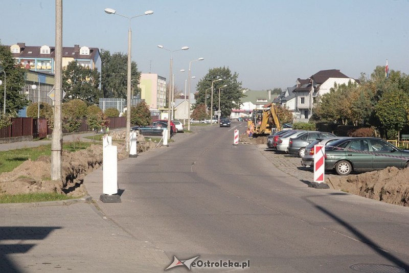 Prace remontowe na ulicy Sikorskiego prowadzone będą w kilu etapach, fot. eOstrołęka.pl