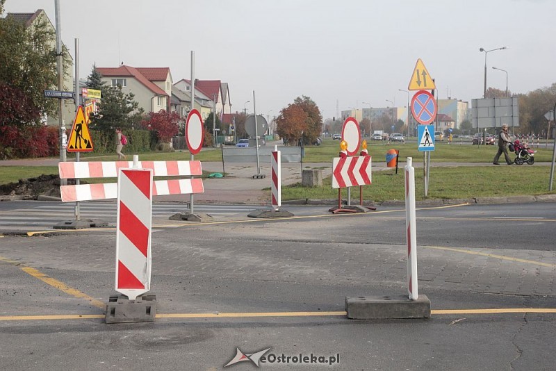 Uwaga na Gorbatowa: Ponowna reorganizacja ruchu, fot. eOstrołęka.pl