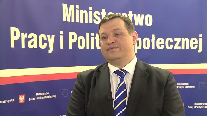 Wiceminister pracy i polityki społecznej Jacek Męcina, fot. Newseria