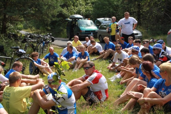 Rowerowa pielgrzymka na Jasną Górę
