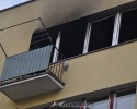 Pożar przy Goworowskiej: 24-latek z narażeniem życia ratował ludzi z płonącego mieszkania
