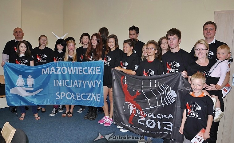 Wolontariusze i organizatorzy Rockołęka 2013