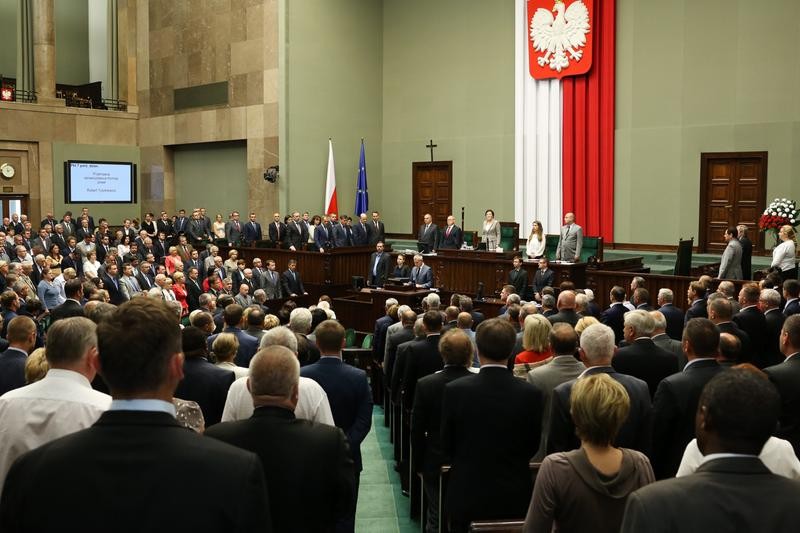 Sejm uczcił ofiary zbrodni Wołyńskiej, fot. sejm.gov.pl / Krzysztof Białoskórski