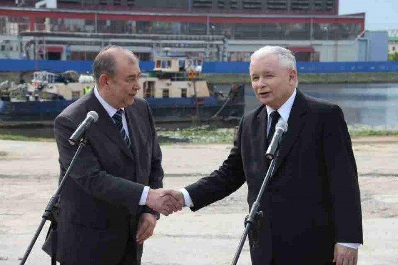 Jerzy Wilk, Jarosław Kaczyński fot. mypis.pl