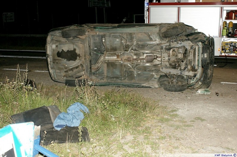 W wyniku wypadku zginęła 23-latka. fot. podlaska.policja.gov.pl