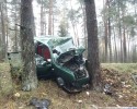 Augustów: Tragiczny wypadek. Nie żyje 42-latek [ZDJĘCIA]