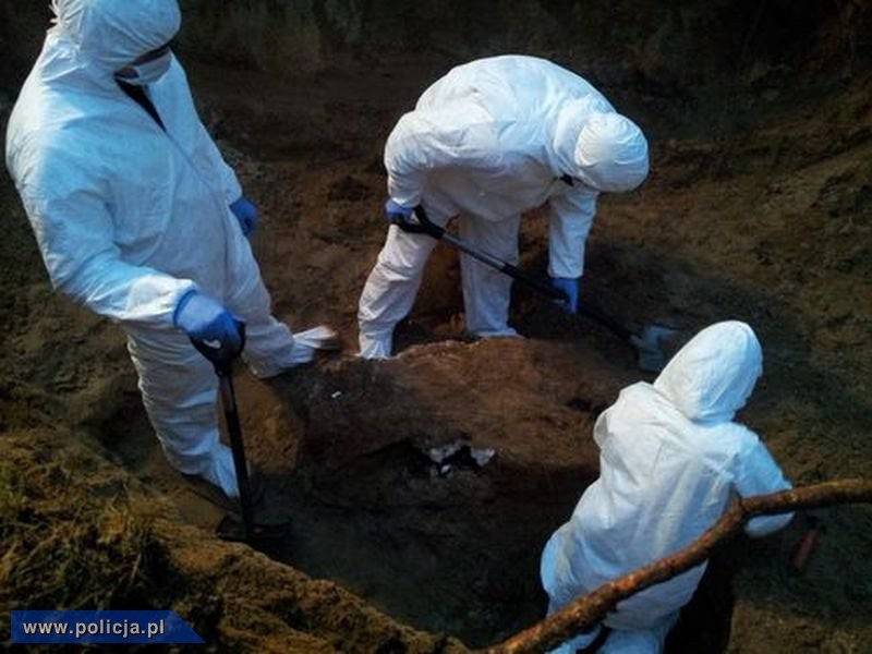 Policjanci CBŚ odnaleźli szczątki mężczyzny zamordowanego 15 lat temu, fot. policja.pl