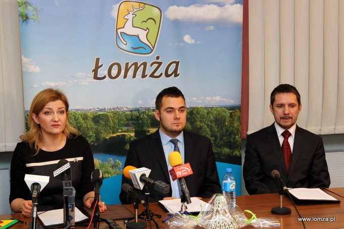 Agnieszka Barbara Muzyk, ,Mariusz Chrzanowski, Andrzej Zdzisław Garlicki, fot. lomza.pl