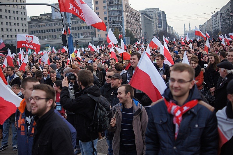 Marsz Niepodległości 2014, fot. eOstroleka.pl 