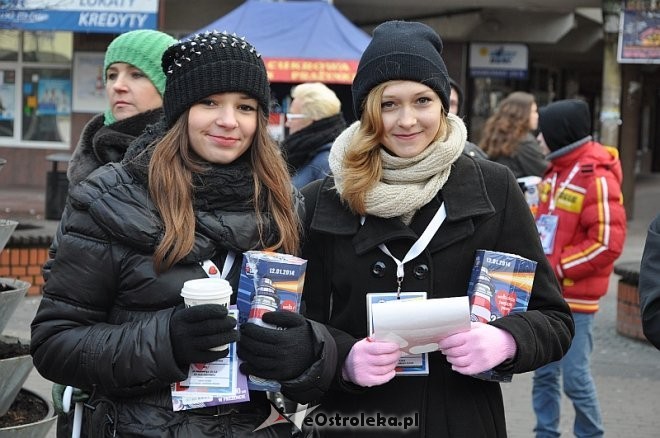 Wolontariuszki WOŚP w Ostrołęce, fot. eOstrołęka.pl