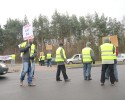 Ostrołęka: Klapa organizatorów protestu przy rondzie ks. Siemowita III [VIDEO, ZDJĘCIA]