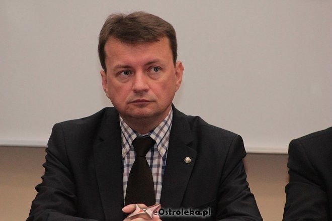 Przewodniczący Klubu Parlamentarnego Prawa i Sprawiedliwości Mariusz Błaszczak, fot. eOstroleka.pl