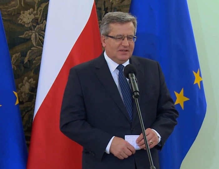 Prezydent RP Bronisław Komorowski