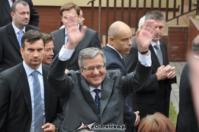 Prezydent RP, Bronisław Komorowski, fot. eOstrołęka.pl