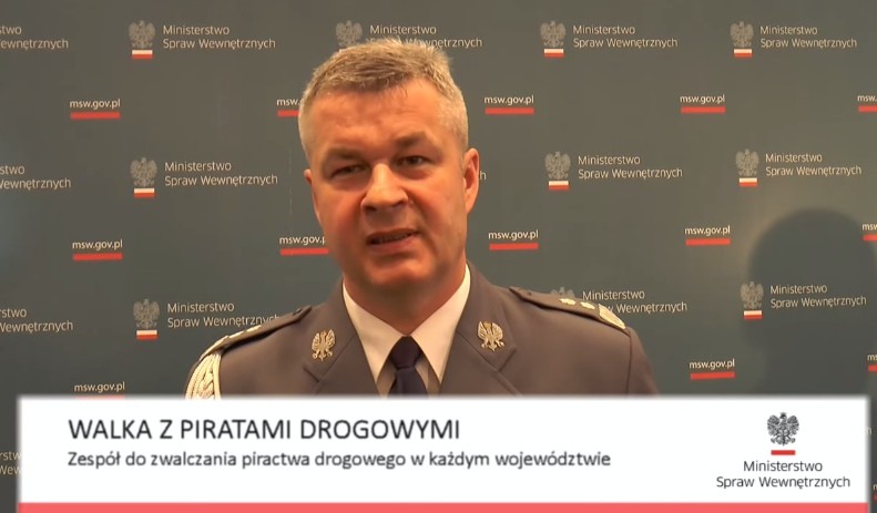 Komendant Główny Policji gen. insp. Marek Działoszyński