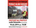 W poniedziałek protest na rondzie Siemowita
