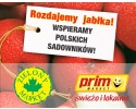 Będą rozdawać darmowe jabłka! Tak "polska sieć wspiera polskich sadowników"
